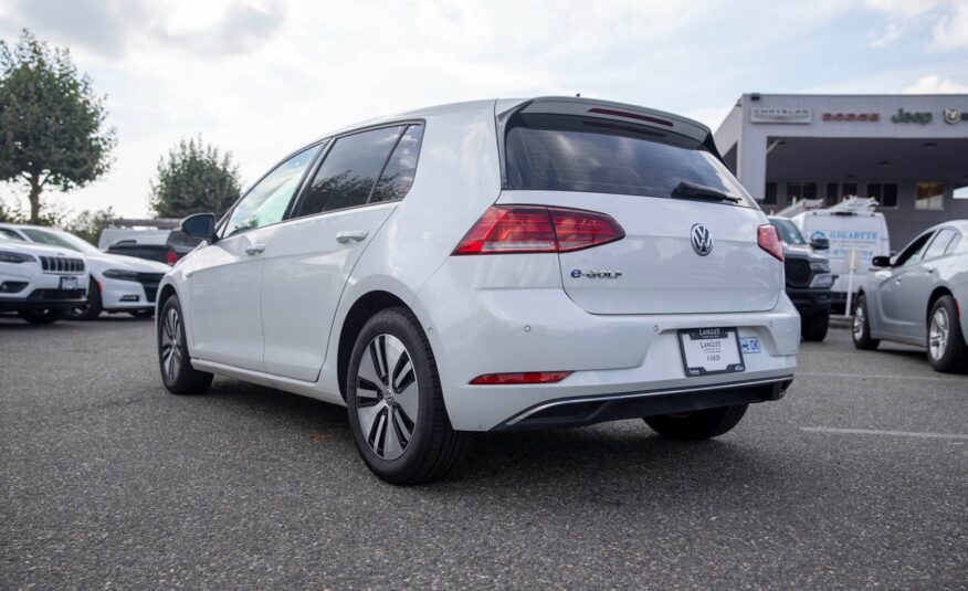 2020 Volkswagen e-Golf Comfortline LC2327