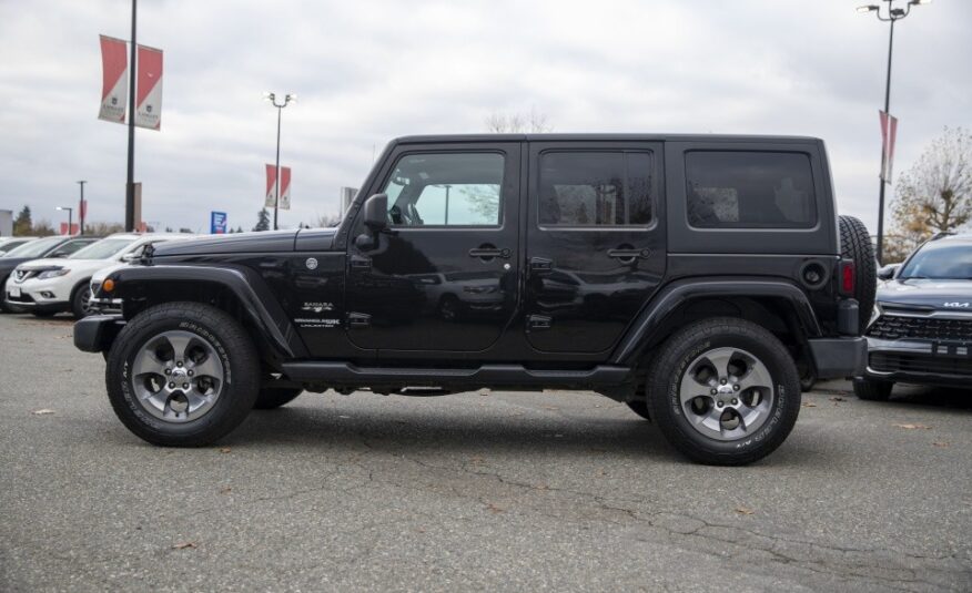 2018 Jeep Wrangler JK Unlimited Sahara P563629A