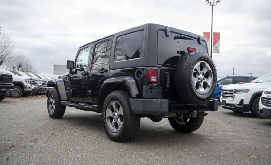 2018 Jeep Wrangler JK Unlimited Sahara P563629A