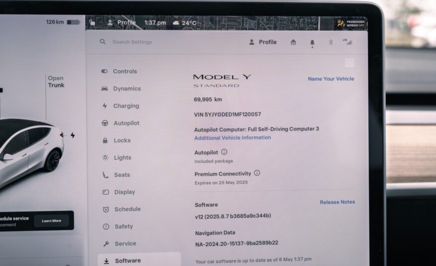 2021 Tesla Model Y Standard Range LC2558