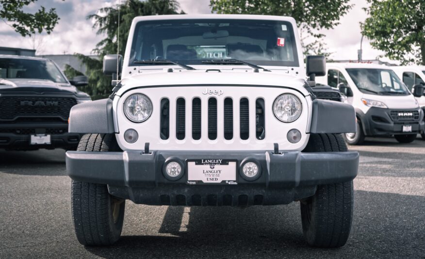 2017 Jeep Wrangler Sport S564382A