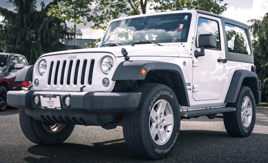 2017 Jeep Wrangler Sport S564382A