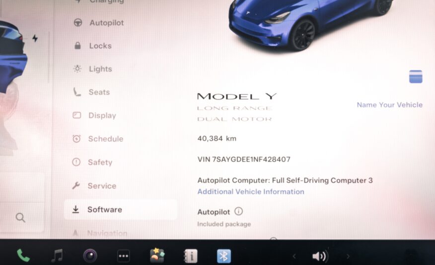 2022 Tesla Model Y Long Range LC2615