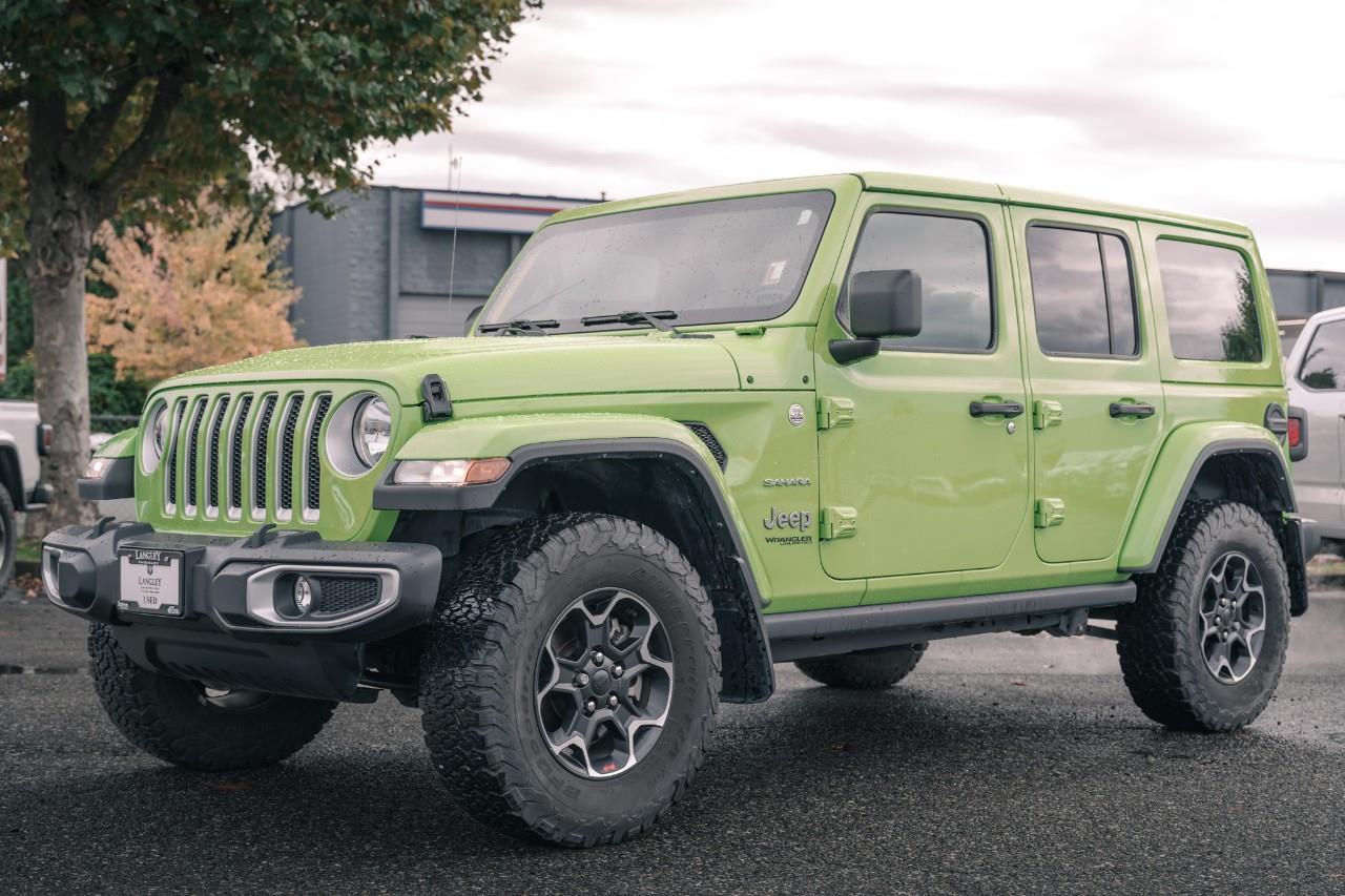 2021 Jeep Wrangler Unlimited Sahara S628410A