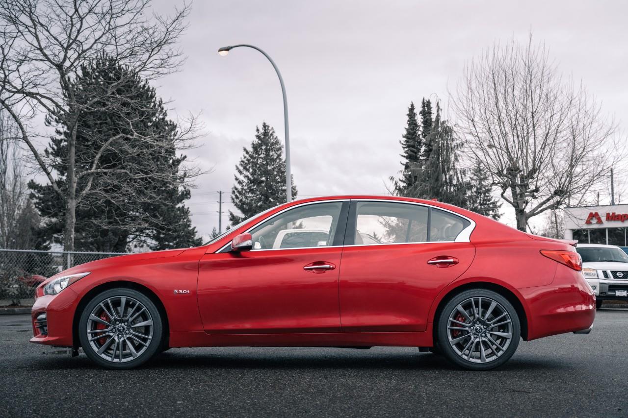 2017 Infiniti Q50 3.0t Red Sport 400 R205550A