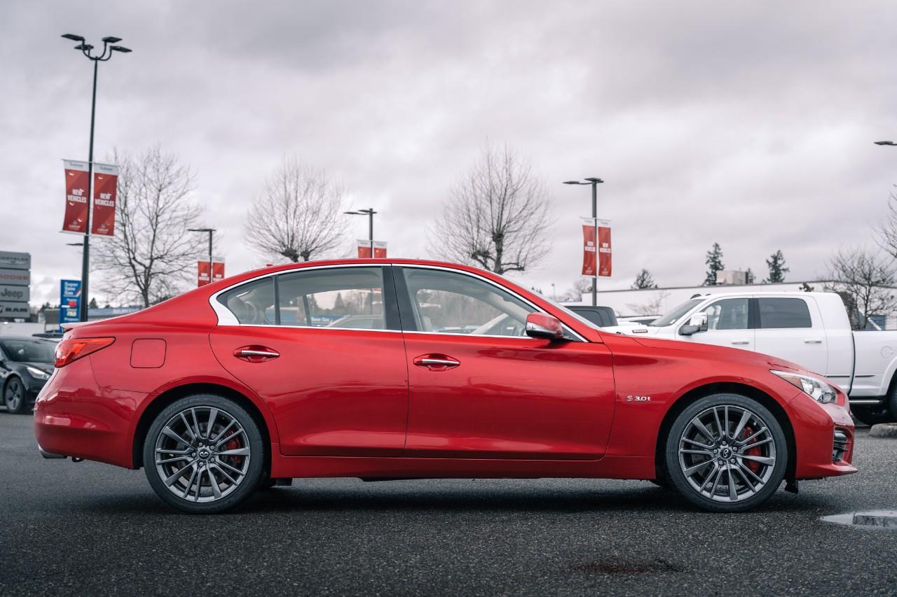 2017 Infiniti Q50 3.0t Red Sport 400 R205550A