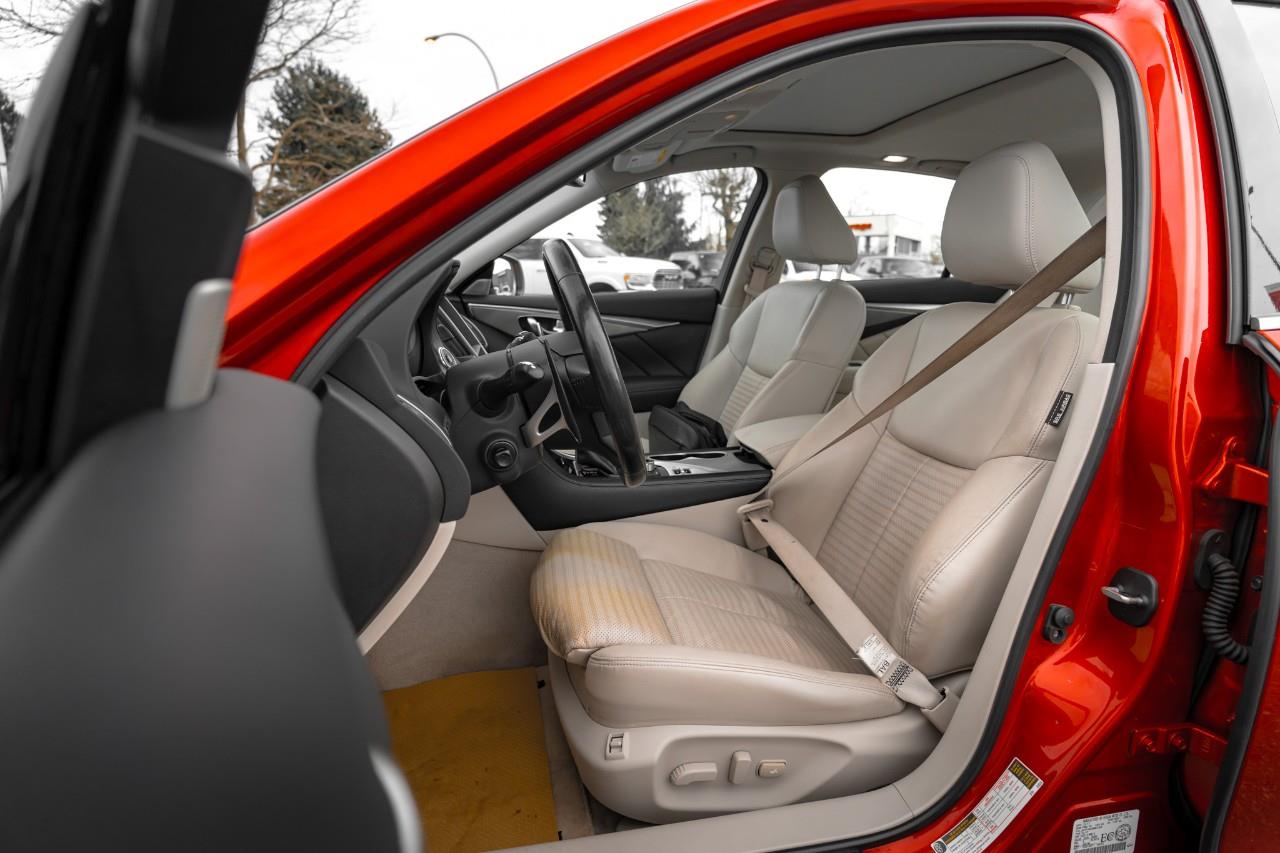 2017 Infiniti Q50 3.0t Red Sport 400 R205550A